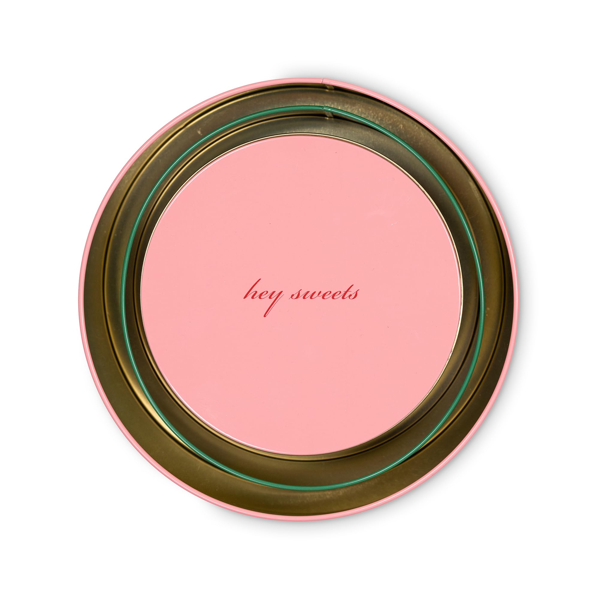 kate spade new york tin decorativo para dulces y galletas pequeñas
