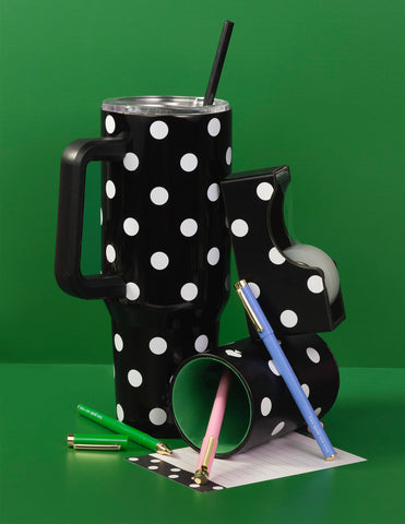 kate spade new york tumbler aislamiento doble pared evita condensación