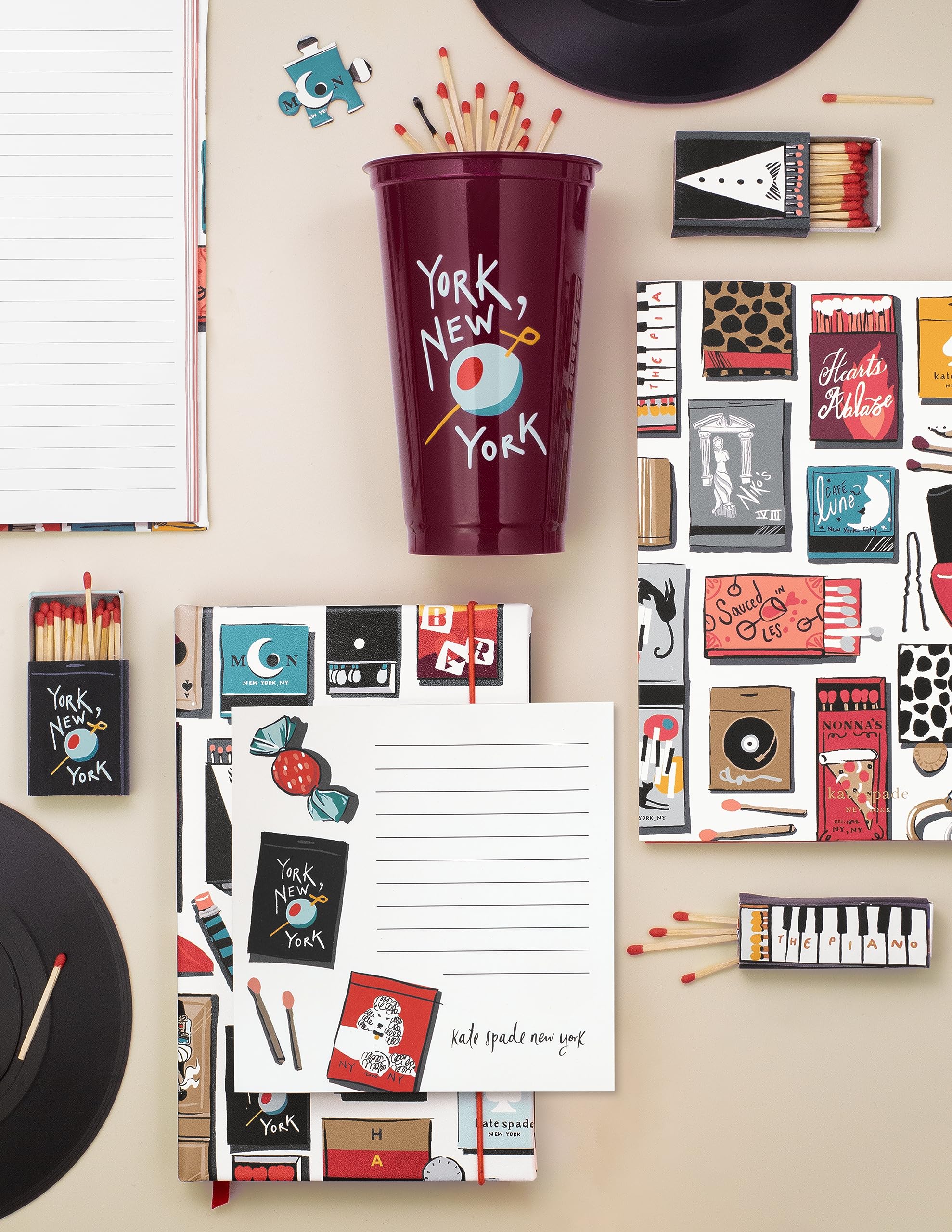 kate spade new york uso diario ligero y portable de copas para café