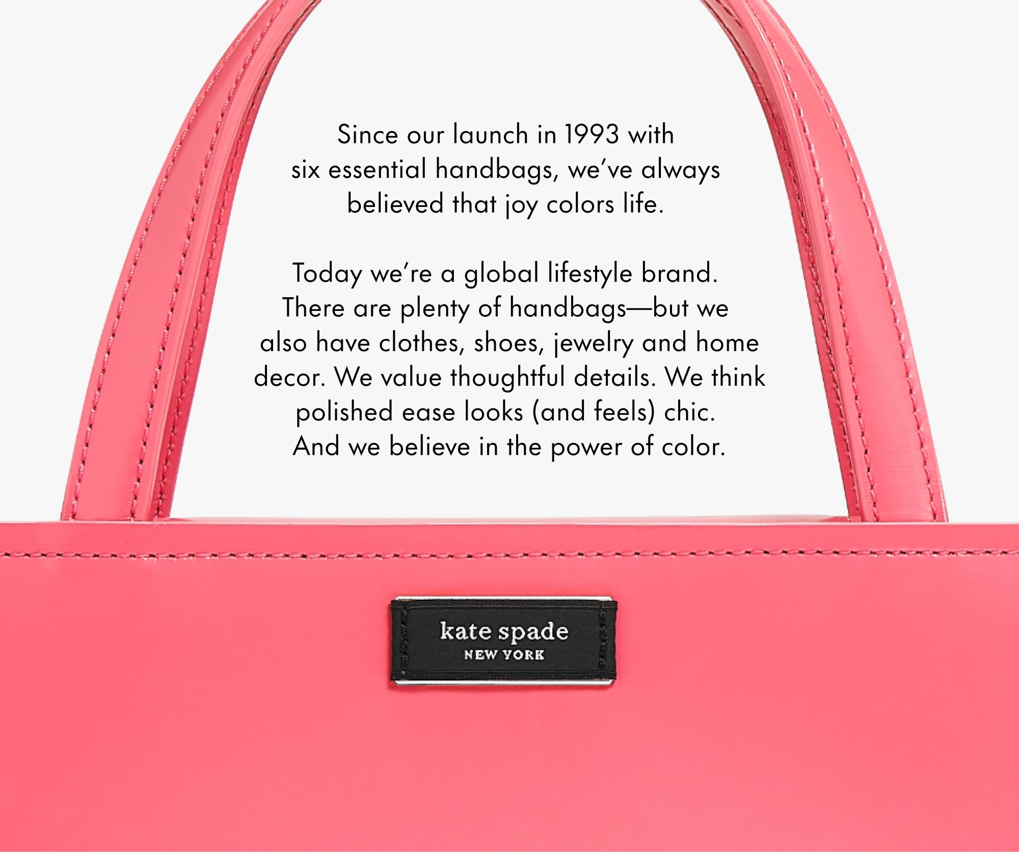 kate spade new york vaso 40 onzas diseño premium rosa.