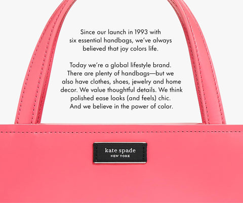 kate spade new york vaso 40 onzas diseño premium rosa.