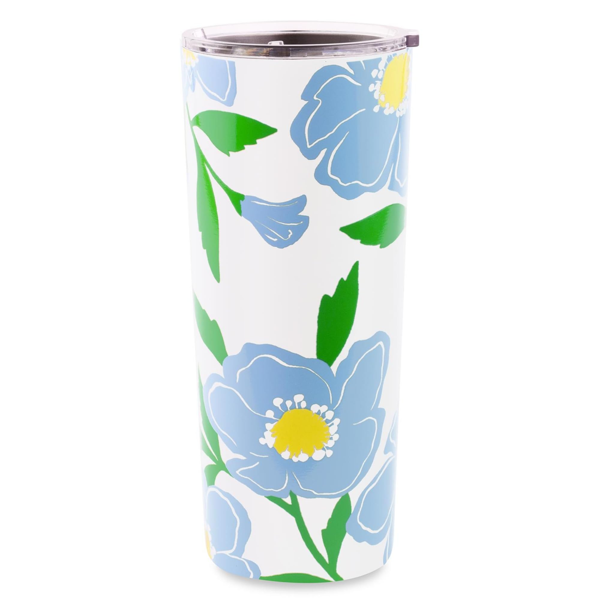Vaso termo kate spade new york sol floral 24oz para bebidas frías o calientes.