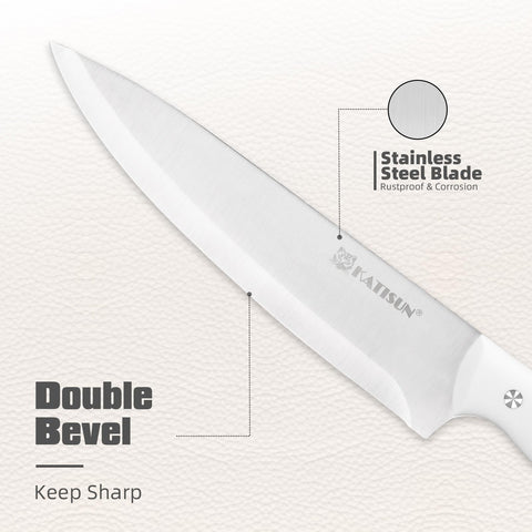 KATISUN cuchillo pan largo para rebanadas uniformes