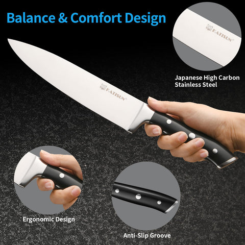 KATISUN mango curvado detalle ergonómico para agarre seguro