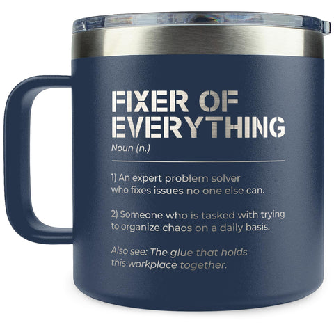 Taza KATLADIZ de 14 oz lista para regalo de jefe, ideal para agradecer