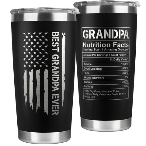 Tumbler KATLADIZ para abuelo, ideal para bebidas calientes en cualquier ocasión.