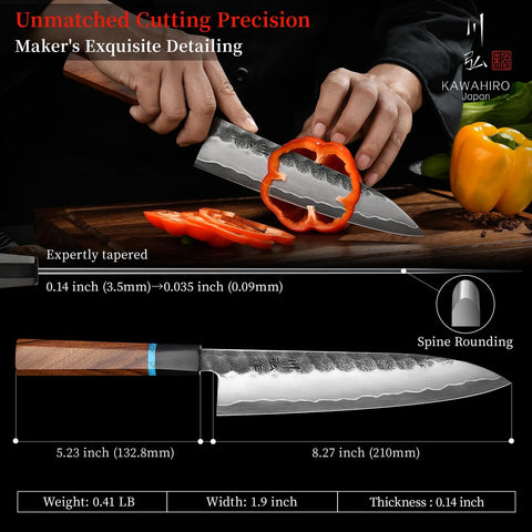 Caja-regalo de madera Kawahiro, presentación de lujo para regalo culinario.