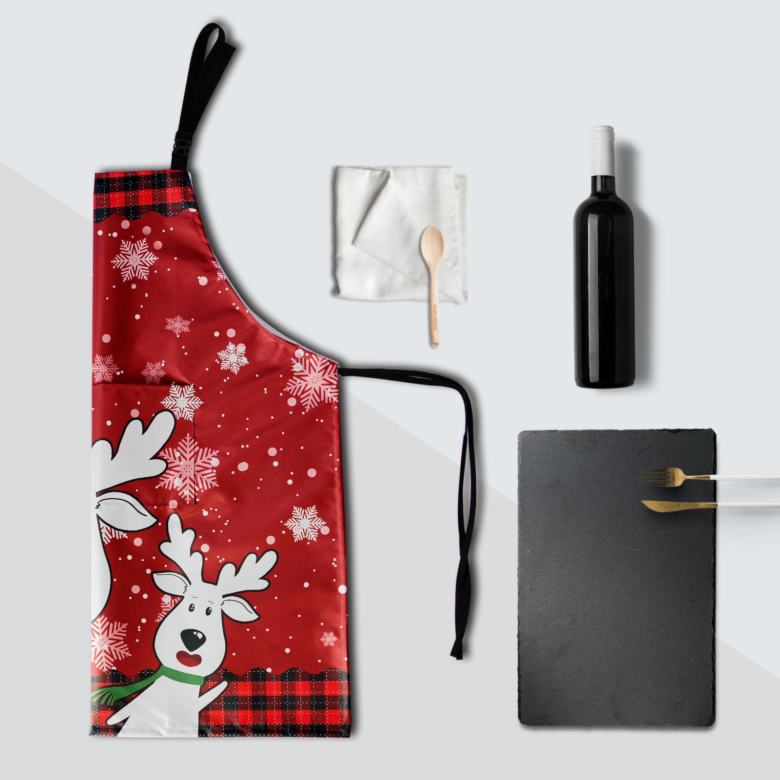 Delantal Kawani regalo navideño ideal para familiares y amigos.