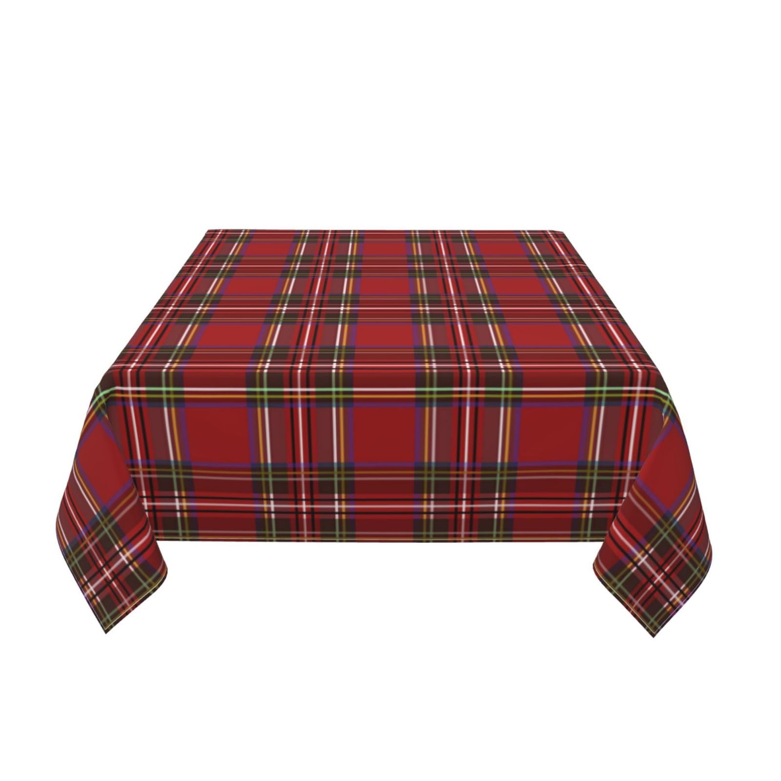 Ambientación de mesa navideña con mantel Kawani para cenas cálidas
