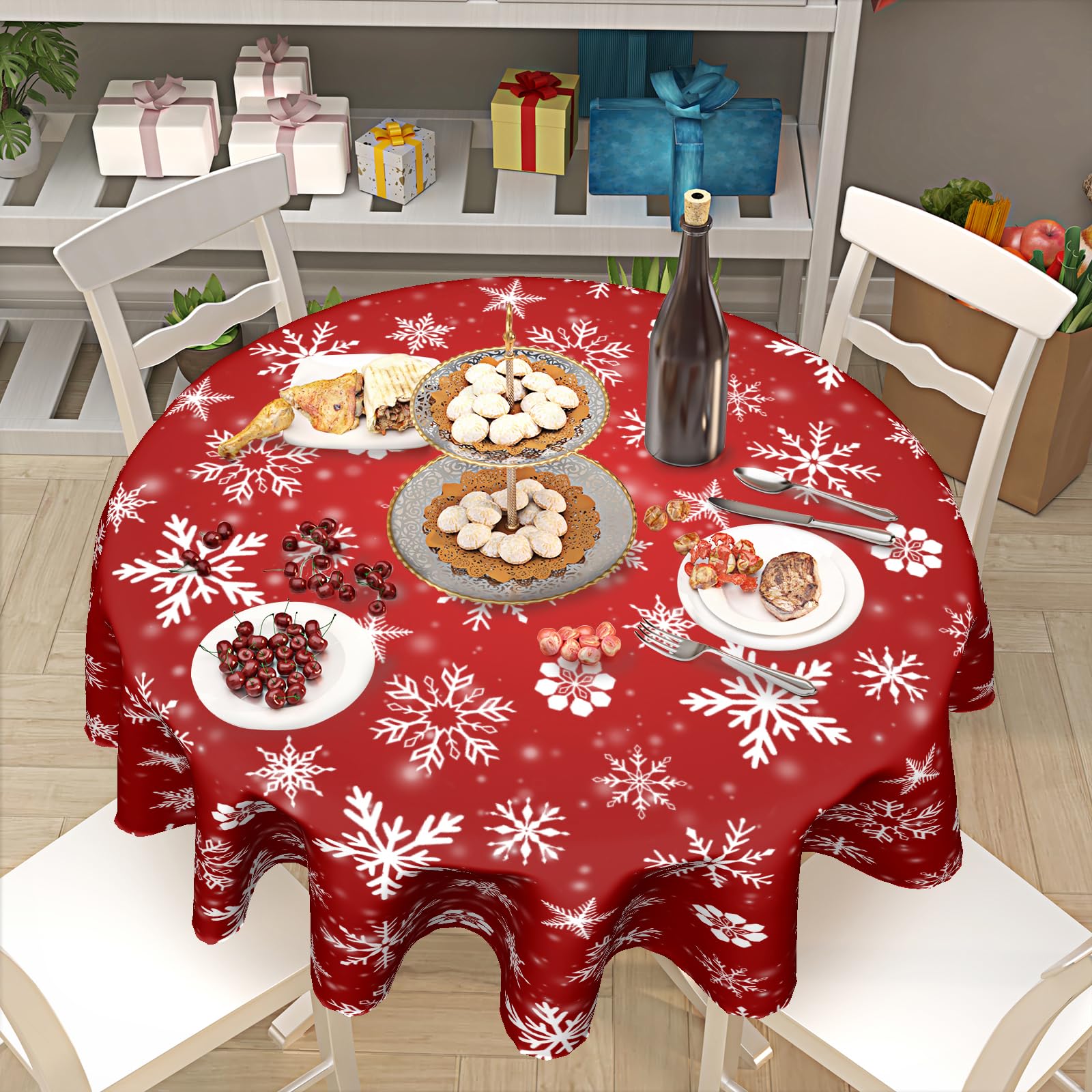 Mantel Kawani, regalo ideal para fiestas navideñas.