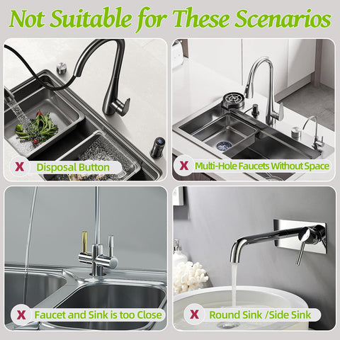 KAWRYDI uso multi-escenarios ideal para cocina, baño, autocaravana y viaje.