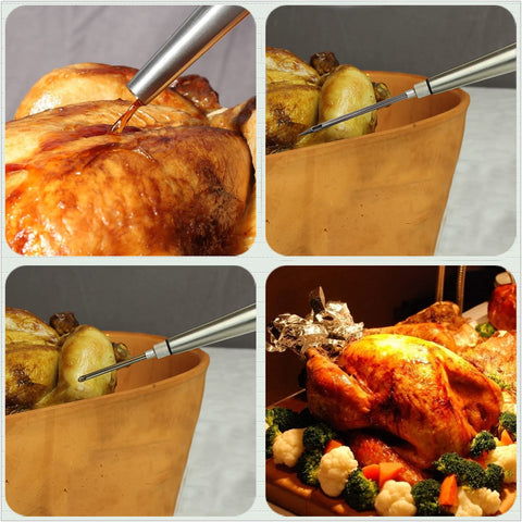 Conjunto profesional para pavo en cocina profesional