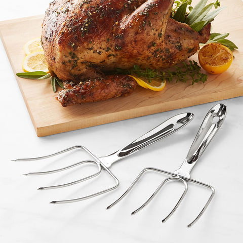 KayCrown tenedores para pavo en acero inoxidable aptos para lavavajillas