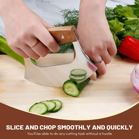 KAYCROWN Ulu: cortes suaves de verduras y frutas con movimiento fluido