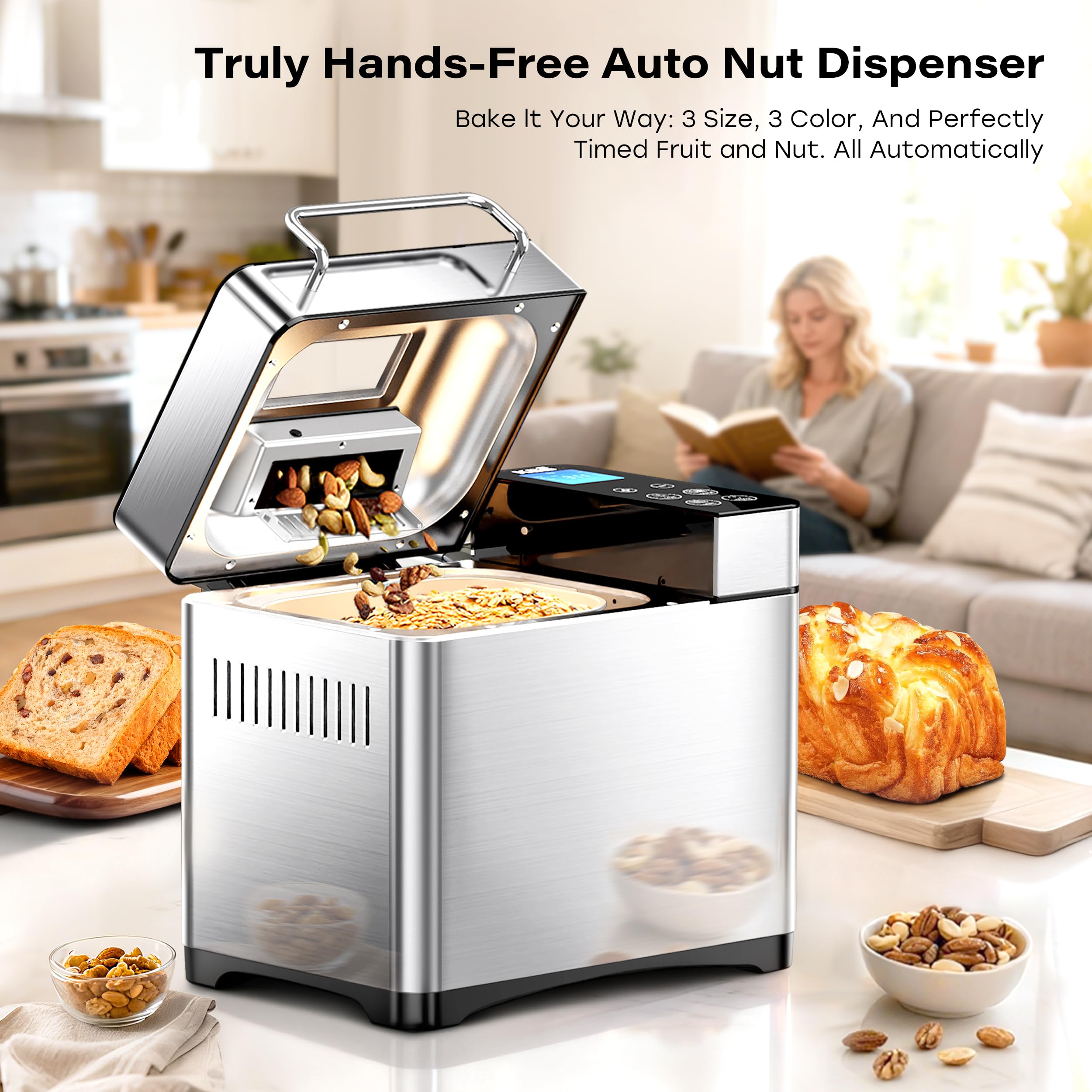 Dispensador automático de nueces de la KBS Pro 710W