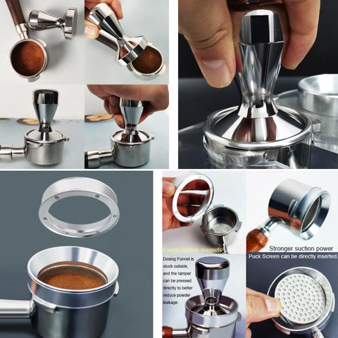 KCJLHGT cepillo de limpieza para espresso, facilita la limpieza diaria.