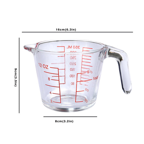 Escalas ml, oz y tazas de KCKHFA para recetas internacionales