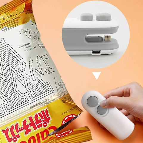 Kcyuowq mini sellador-bolsa portátil viaje: ideal para viajes y camping