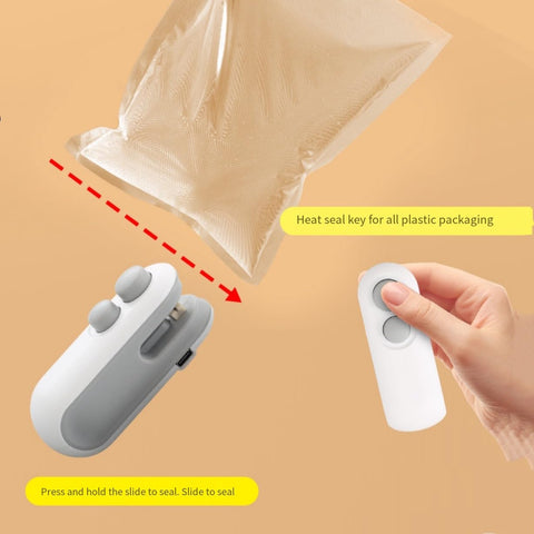 Kcyuowq mini sellador-bolsa usb-carga: carga rápida para uso continuo