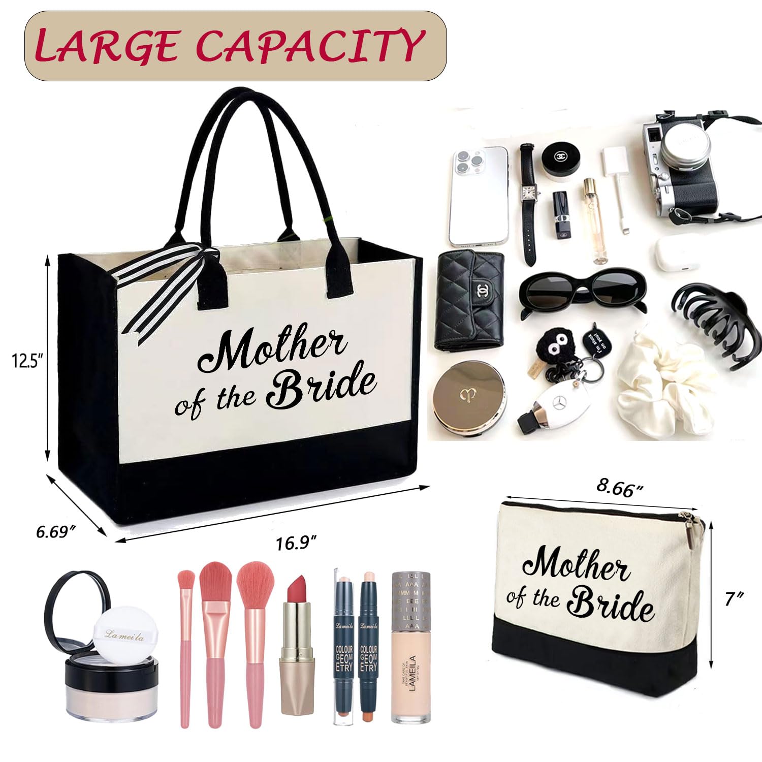 KDBDSYZB bolsa tote con base acolchada, protege tus objetos