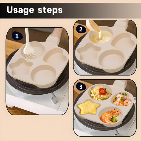 Sartén Kdlkxjzw para panqueques y desayunos saludables, dorado y suave.
