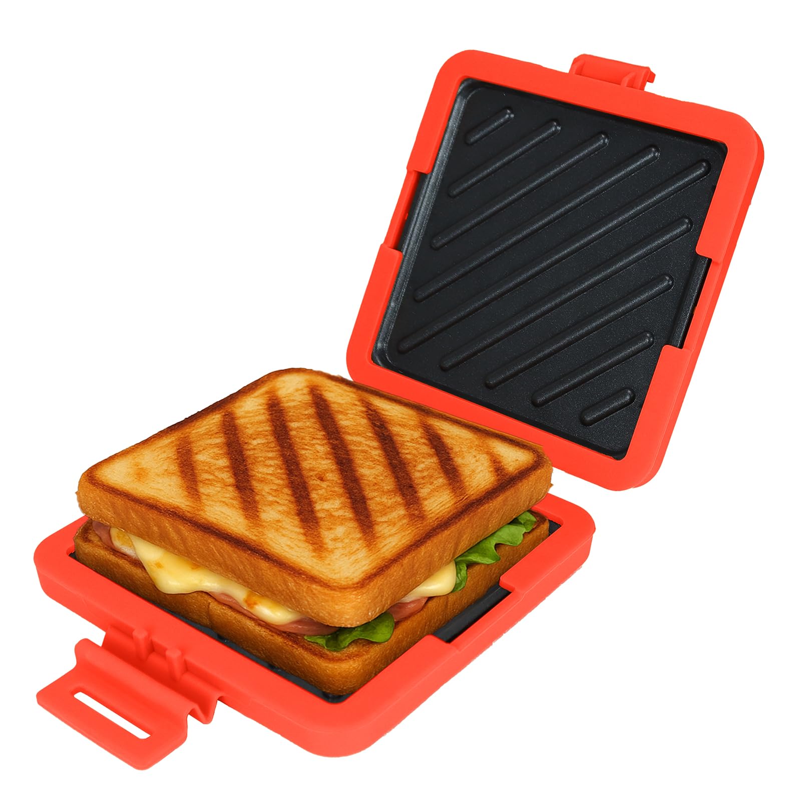 KDSPAROS sándwich microondas con grill rápido para cenas crujientes.