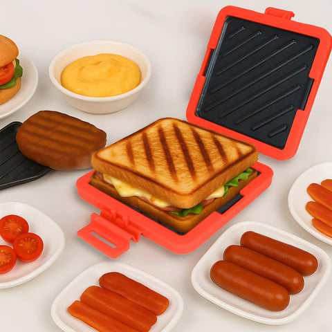 KDSPAROS sándwich versátil para croissants, bagels y hamburguesas.
