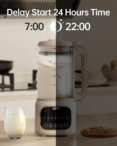 KDV temporizador 24 h preajuste para planificar bebidas con anticipación