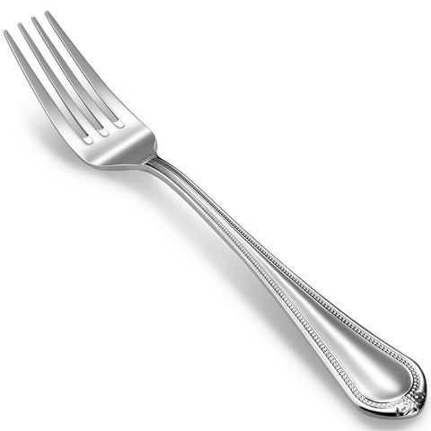 KEAWELL tenedor de cena con borde perlado, ideal para cenas elegantes