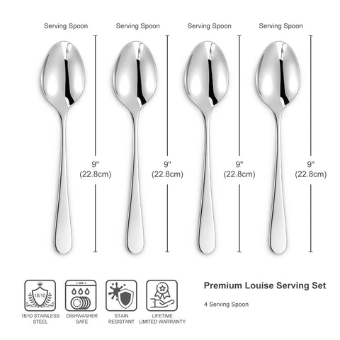 KEAWELL Louise cucharas equilibrio y peso para servir con comodidad