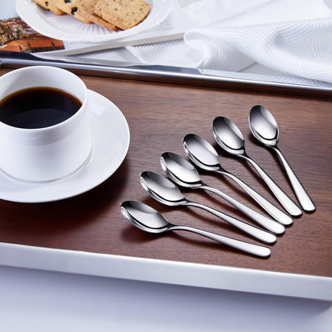 KEAWELL Louise demitasse: acero 18/10, brillo duradero y resistencia a la oxidación para uso diario
