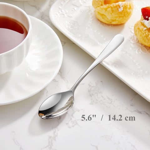 KEAWELL Louise demitasse cucharita con peso equilibrado para café cómodo