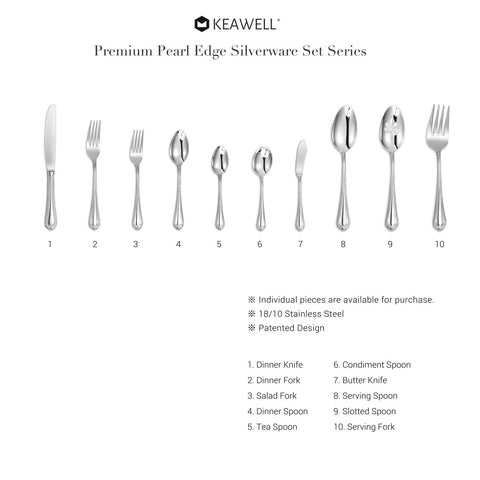 KEAWELL uso diario e invitados, utensilios duraderos para cada comida