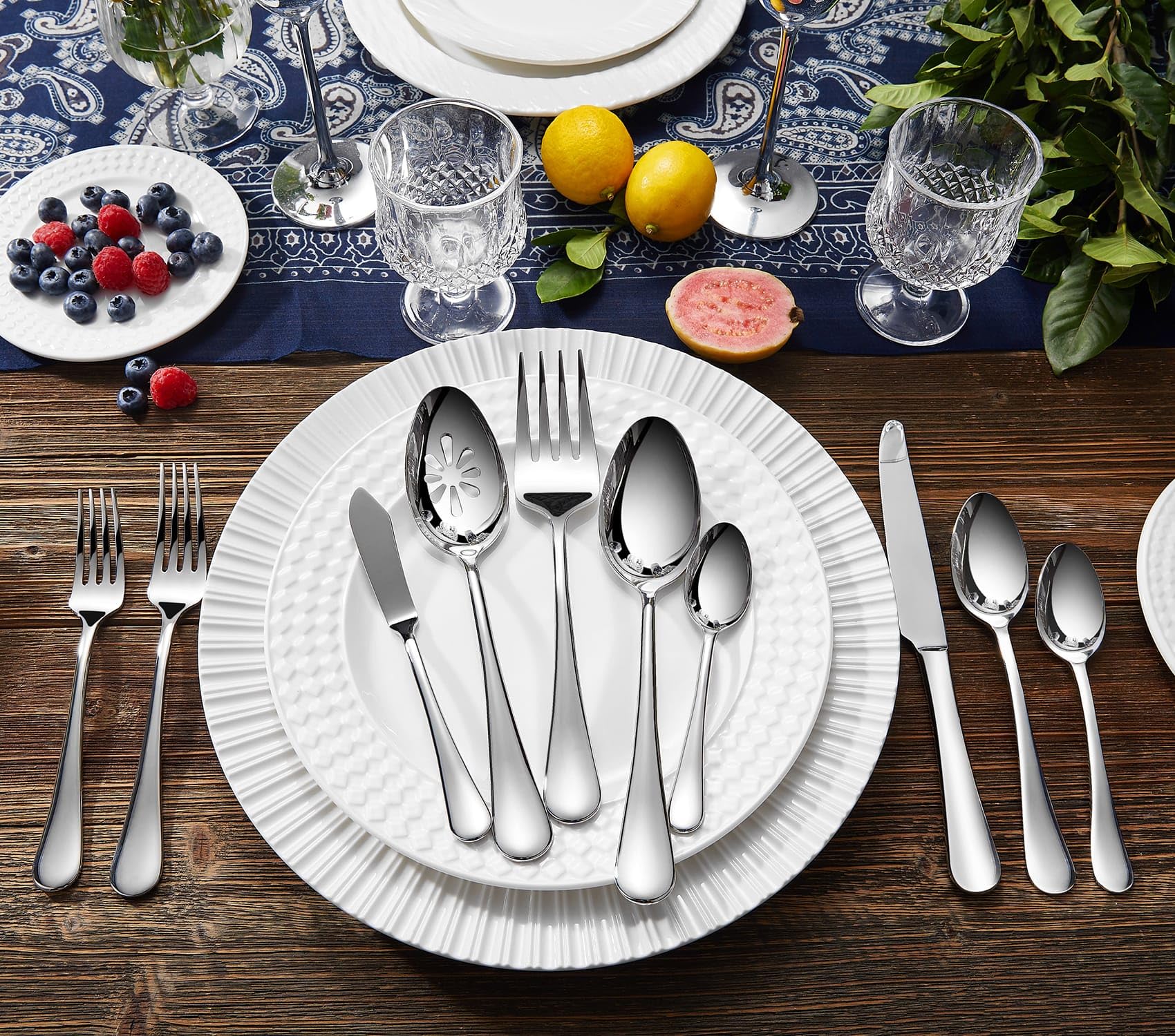 KEAWELL Verona, acabado brillo espejo para mesa elegante