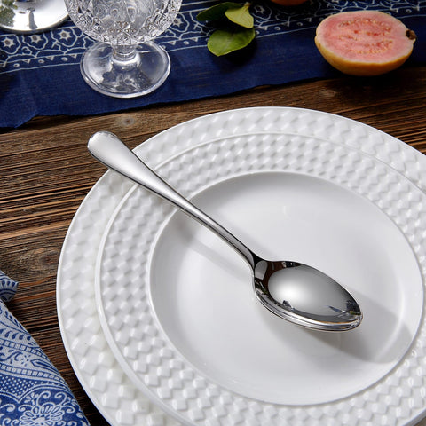 KEAWELL Verona cucharas de cena con cuenco redondeado para tacto suave