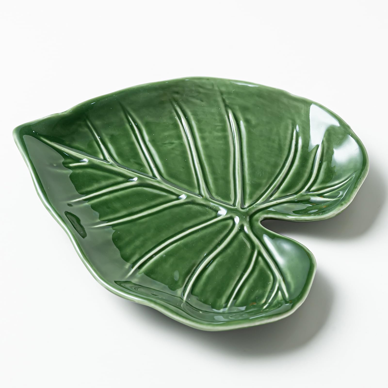 Kedested reposacucharas hoja ceramico, ideal para evitar goteos en la encimera.