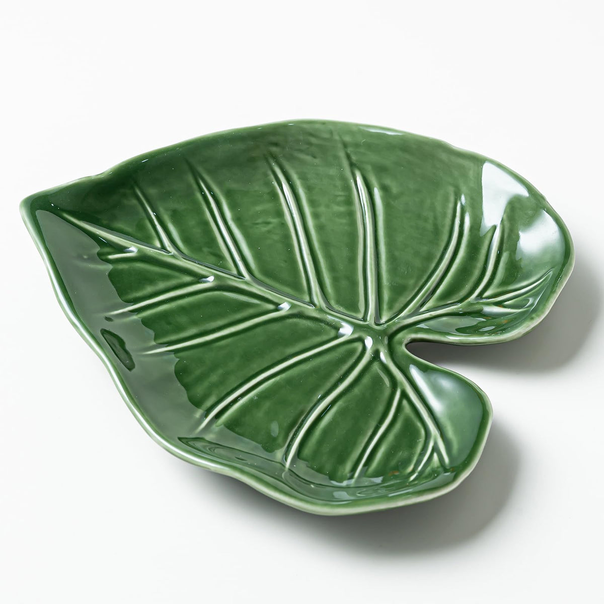 Kedested reposacucharas hoja ceramico, ideal para evitar goteos en la encimera.