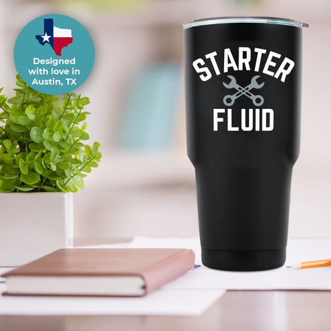 KEDRIAN Mechanic Tumbler 30oz, ideal como regalo para taller.