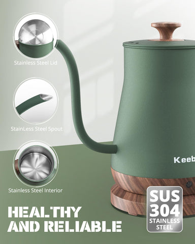 Keebar hervidor capacidad 0,8l, ideal para una taza.