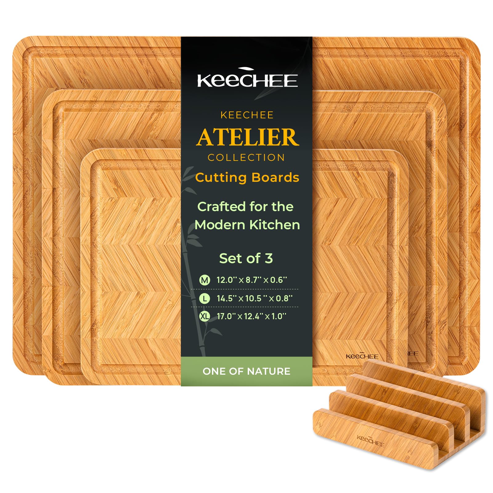 Keechee Atelier tabla XL con superficie estable para asados.