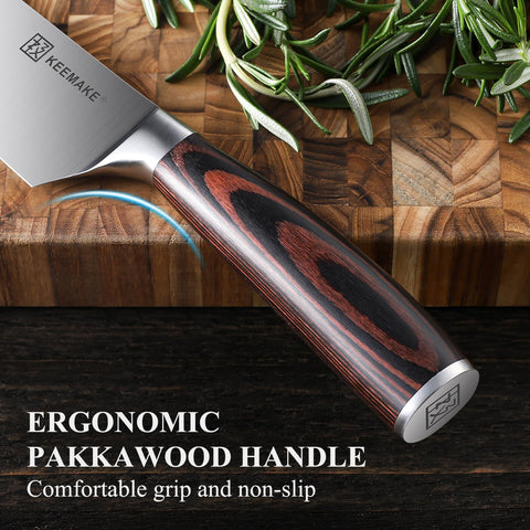 KEEMAKE cuchillo chef 8 pulgadas apto para cocina doméstica y restaurantes