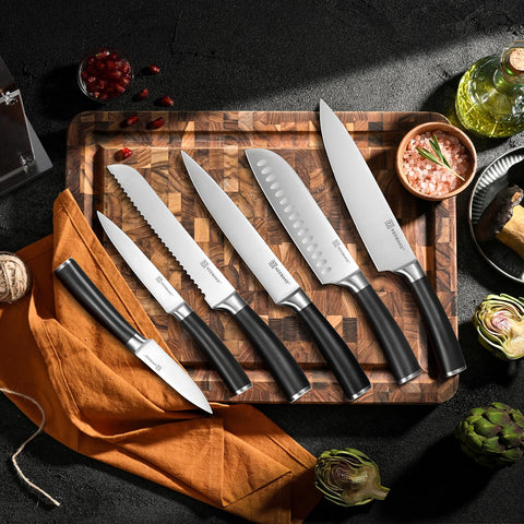 KEEMAKE cuchillo pelador ergonómico para pelar y limpiar vegetales con precisión.