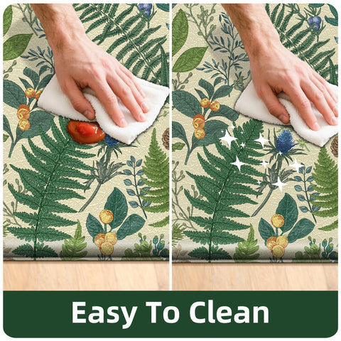 Keensoft diseño botánico, ideal para decorar y proteger el piso