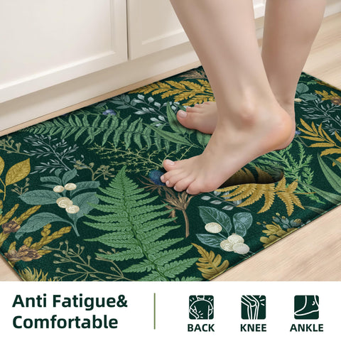Keensoft diseño hojas verdes, realza la decoración de la cocina