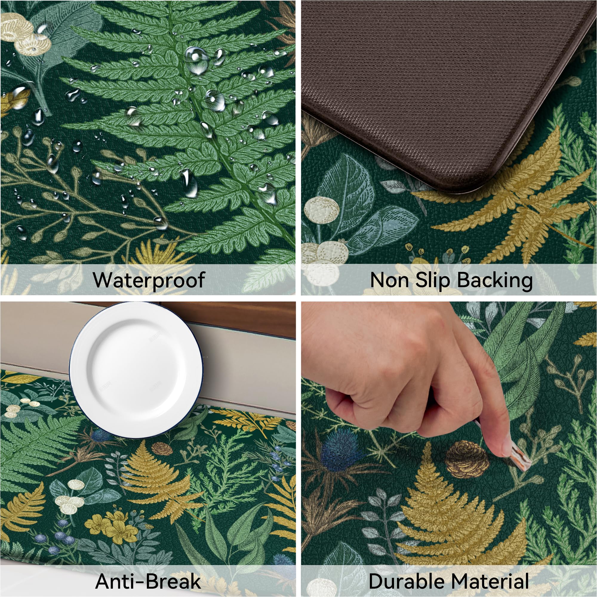 Keensoft fondo antideslizante, evita resbalones en cocina