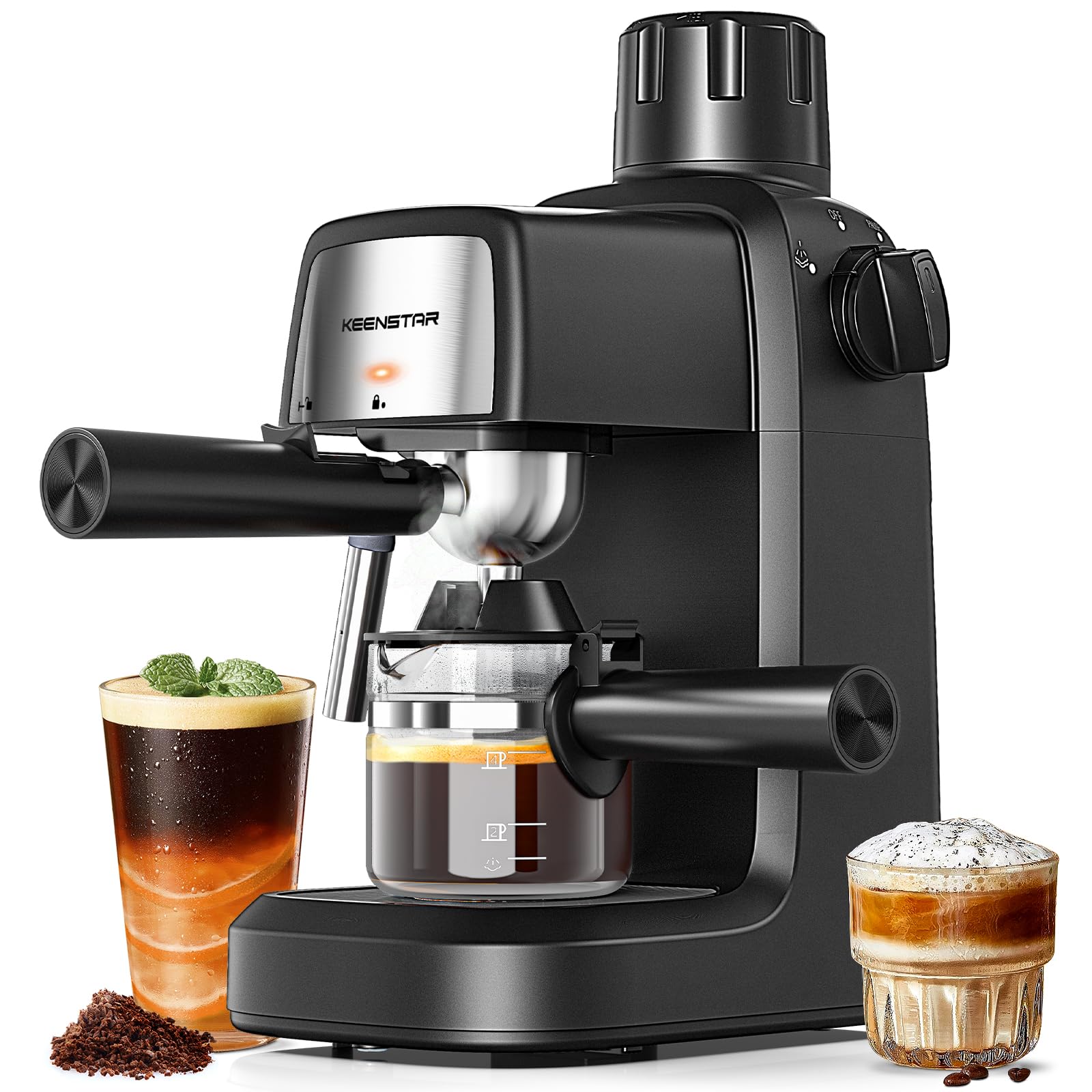 KEENSTAR 3.5B frontal, diseño compacto perfecto para cocinas pequeñas.