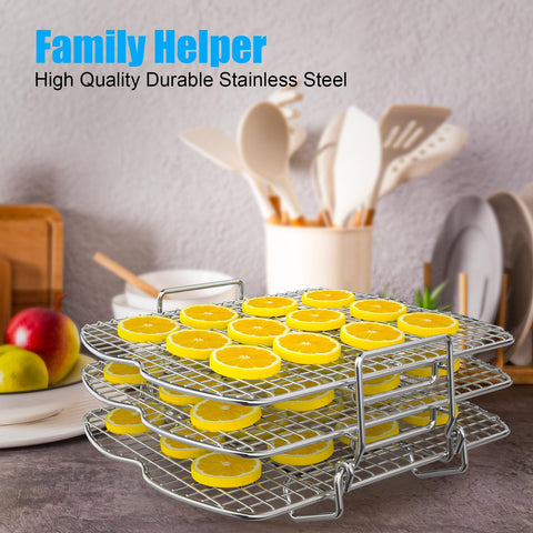 KEESHA rack para Ninja AG300, apto para deshidratar y dorar alimentos crujientes.