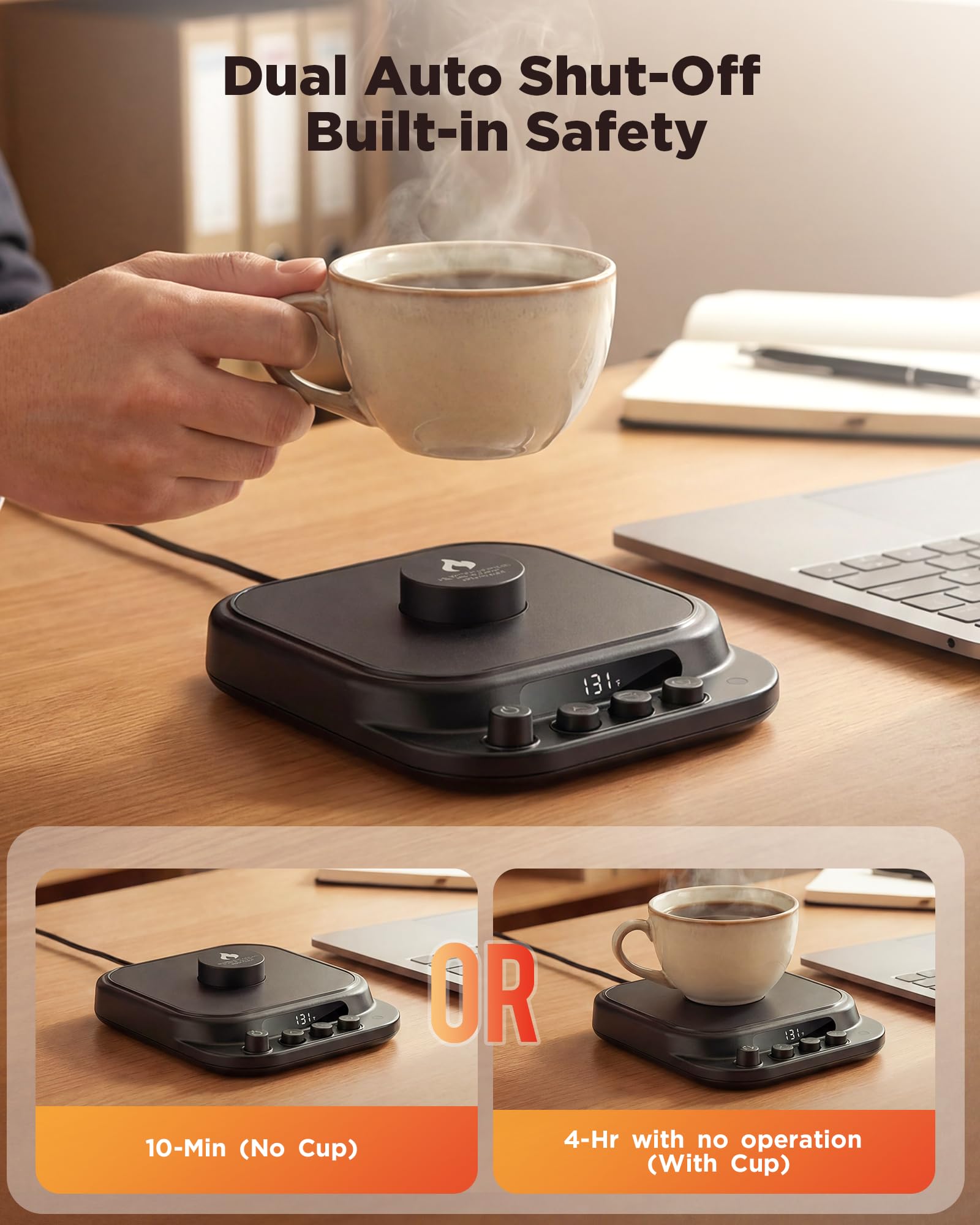 KefuJu doble-apagado-seguridad: protección extra y apagado automático