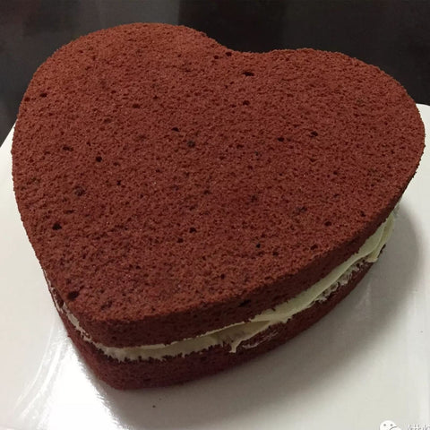 Kefyixc conjunto de moldes para corazones, tres piezas para repostería
