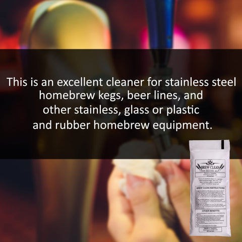 Kegconnection Brew Clean: tapas desarmables limpias para un vertido estable.